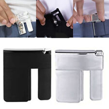 2x Pants Waist Shrink Clip Buckle-free Invisible Waist Belt Tighten Pants Unisex