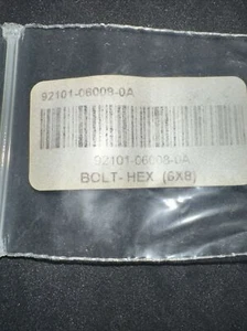 NOS NEW OEM RIGINAL HONDA CR125M ELSINORE CR250 CR480 XR75 BOLT 92101-06008-0A - Picture 1 of 2