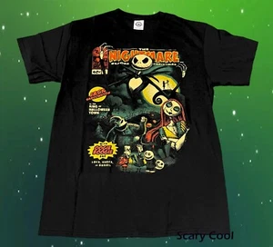 Neu Disney The Nightmare Before Christmas Jack Skellington Buch Herren T-Shirt - Bild 1 von 2