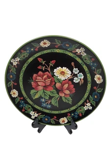 Vera Bradley-Andrea by Sadek Collaboration Large Porcelain Decorative Plate 10” - Picture 1 of 10