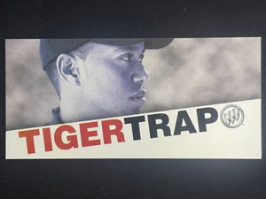 TIGER WOODS 2003 General Motors GM Buick Tiger Trap 2x4.25 Promo Card - Picture 1 of 2