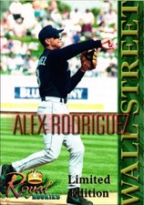 2000 Royal Rookies Futures Wall Street Alex Rodriguez Limited Edition Alex