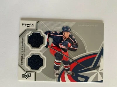 2012-13 Black Diamond Dual Jerseys #CBJDB Derick Brassard - Columbus Jackets - Image 1 of 2