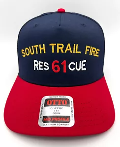 South Trail Fire Co Lee County (RESCUE 61) Cap Adjustable Custom Embroidery FL - Picture 1 of 5