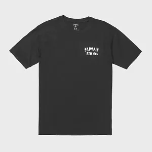 CAPTAIN Fin - Mens Ozzy Wrong Flamer T-Shirt - Black - Casual Short Sleeve Tee - Picture 1 of 2