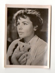 Maj-Britt Nilsson 1951 Greiling Film Star Series E Tobacco Card #125