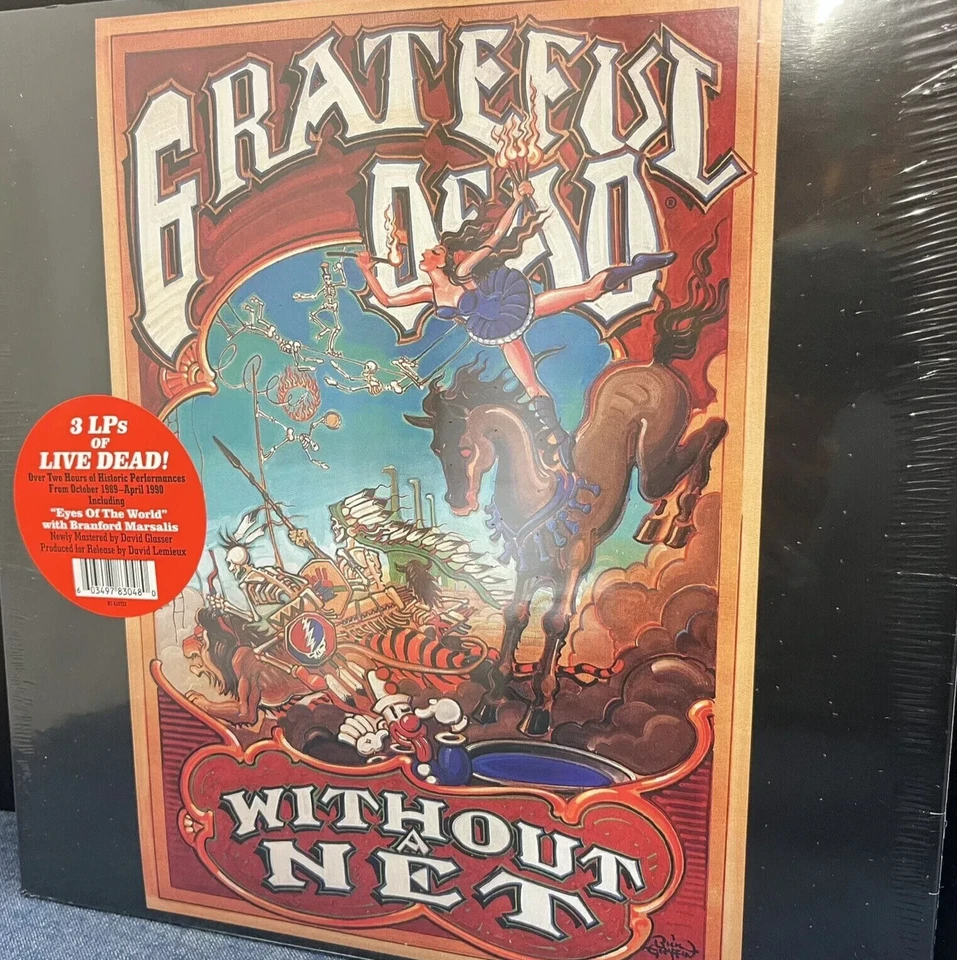 The Grateful Dead - ‎Without A Net 3 x LP David Lemieux Triple Vinyl NEW RECORD Foto 1 de 1