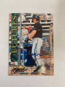 2000 Royal Rookies Futures Autographs #17 Jeff Inglin (inv2)