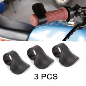 Black Universal Motor E-Bike Grip Throttle Assist Wrist Cruise Control Rest 3PCS - Picture 1 of 8