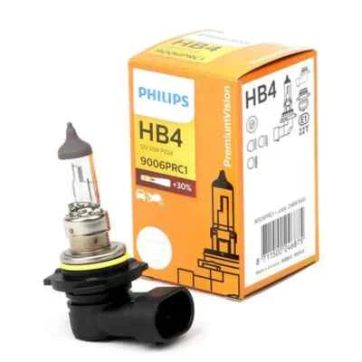 Philips HB4 9006PRC1 12V55W P22d +30%Light Car Headlight Halogen Fog Light - Image 1 of 3