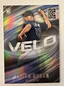 2022 Panini Capstone Velo RC Jhoan Duran Minnesota Twins - Picture 1 of 1