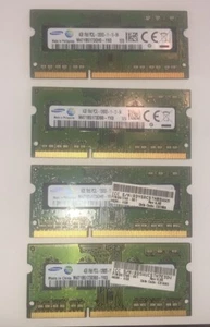 Samsung 16 GB ( 4 X 4GB) M471B5173BHO-YKO w/ M471B5173DBO-YKO Laptop RAM - Picture 1 of 3