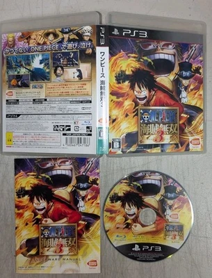 One Piece Pirate Warriors 3 (PS3 PlayStation) NTSC-J Region Free US Seller - Image 1 of 2