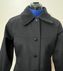 Port Authority Damen Jacke Größe Small schwarz Kragen Polyester Knöpfe Taschen - Bild 1 von 7