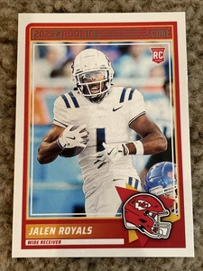 2025 Panini Score JALEN ROYALS #8 (RC) KANSAS CITY CHIEFS ππ₯ - Foto 1 di 2