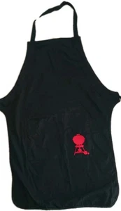 Weber Black Embroidered Apron - Picture 1 of 5