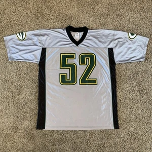 Green Bay Packers Jersey Mens XL Gray Clay Matthews 52 NFL Alternate - Picture 1 of 9
