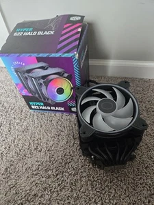 Cooler Master Hyper 622 Halo 120mm CPU Fan with Heatsink - Black - Photo 1/7