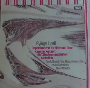 György Ligeti: Doppelkonzert für Flöte und Oboe, Kammerkonzert, neuwertig top! - Bild 1 von 4