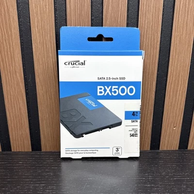 Crucial - BX500 4TB Internal SSD SATA - Image 1 of 3