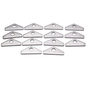 14 PCS/SET Steel Valve Cover Hold Downs Mini Tab Kit Silver Chrome Valve Cove... - Picture 1 of 4