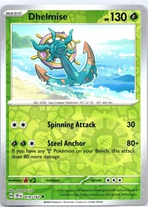 Dhelmise 019/162 SV05: Temporal Forces Reverse Holo NM - Picture 1 of 2