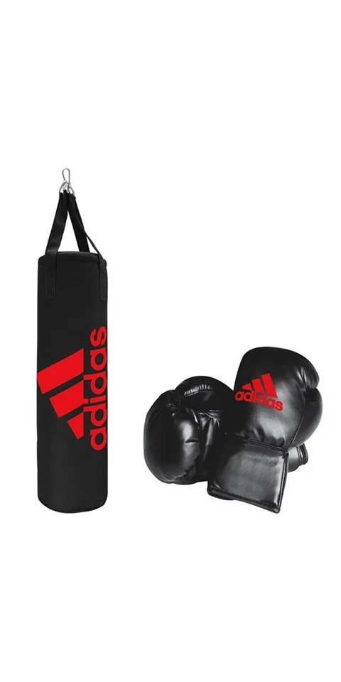Adidas Boxset Kinder für Anfänger Boxsack mit Boxhandschuhen Sport Boxen - Bild 1 von 1