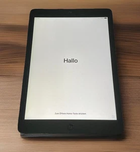 Apple iPad Air 2 WiFi + 4G Space Grau 16GB Gebraucht A1475 - Bild 1 von 3
