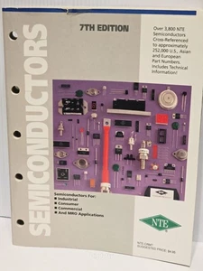 NTE ELECTRONICS INC Semiconductors 7th Edition vintage technology reference - Picture 1 of 6