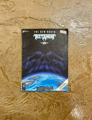 🔥💥Testament - The New Order - Guitar Tablature Tab Book - Alex Skolnick - 1991 - Image 1 of 4