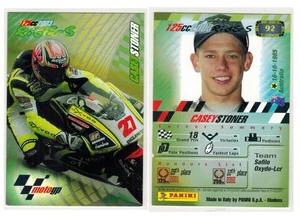 MotoGP 2003 Panini Card 92 Casey Stoner LCR Rookie Moto GP - Bild 1 von 1