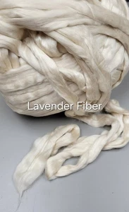 Fibra di lavanda (RCF). 1 oncia. Sliver pettinato. - Foto 1 di 2