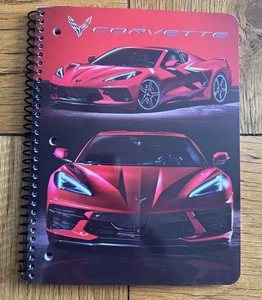 Offizielles GM Chevrolet Corvette 1 Thema Notizbuch 80 breite linierte Blätter - Bild 1 von 2