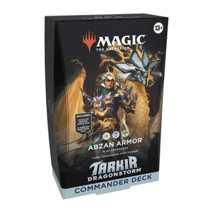 Magic The Gathering Tarkir Dragonstorm Commander Deck (Abzan Armor) - Picture 1 of 3