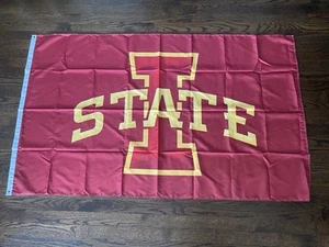 Iowa State University College Flag 3x5 NCAA Ames Cyclone - Picture 1 of 1