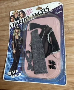 Vintage Charlie's Angels Adventurous Ladies Kris Black Magic Doll Outfit Hasbro - Picture 1 of 5