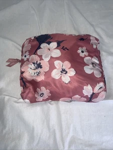 Vera Bradley Flower Pink Compact Reversible Duffle Bag Retired Pattern - Bild 1 von 10