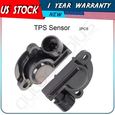 Set of 2 Throttle Position Sensor TPS For Chevrolet S10 Blazer 3.1L 1991-1994 - Image 1 of 4