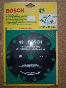 Hoja de sierra circular Bosch - 150 x 14 mm / 5 dientes equipada con metal duro - Producto NOS - Imagen 1 de 2