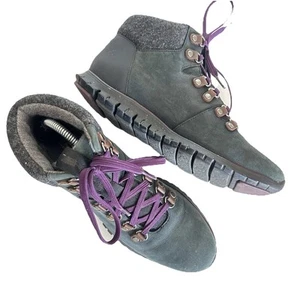Cole Haan Damengröße 6,5 B Stiefel Zerogrand wasserdicht Wandern Wildleder hoch - Bild 1 von 10
