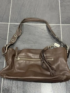 Coach 1417 East West Brown Legacy Zip Top Closure Shoulder/Hobo Bag - Picture 1 of 13