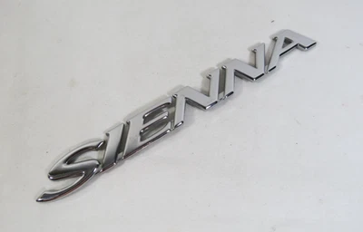 1998-2006 Toyota Sienna Emblem For Rear Liftgate Badge Symbol Logo Genuine OEM - Image 1 of 3