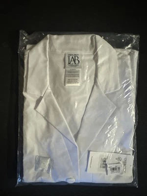 Cherokee Women's Lab Coat 28" Button Up Front Consultation Coat CK451 Large - Image 1 of 4