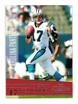 2006 Playoff Prestige #20 Jake Delhomme Carolina Panthers - Image 1 of 2