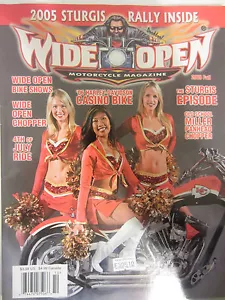 Wide Open Motorcycle Magazine Fall 2005 Bike Shows Chopper 4th of July Harley - Imagen 1 de 2