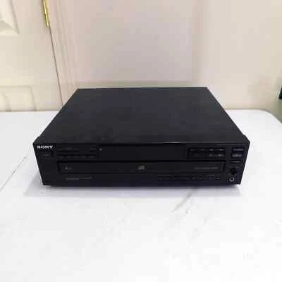 Sony CDP-C335 CD Player 5 Disc Carousel Changer For Parts Not Working Read - Image 1 of 4
