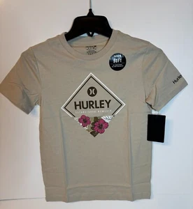 Hurley Boys Floral Diamond Tee (Big Kid) Rattan - Picture 1 of 2