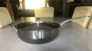 Hestan NanoBond Stainless Multiply all clad Titanium Gloss 5 Qt Essentials Pan - Picture 1 of 5