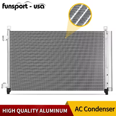 Aluminum A/C AC Condenser for 2014-2020 Nissan Rogue 2.5L With Receiver Drier - Image 1 of 4