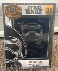 Pin Esmalte Funko Pop: Star Wars Kylo Ren #31 Nuevo - Imagen 1 de 4